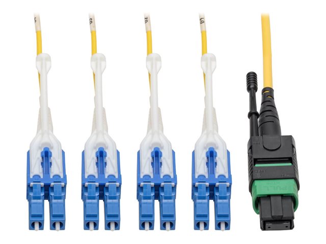 MTP/MPO APC to 4xLC UPC Singlemode B