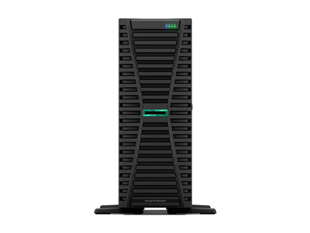 HPE ProLiant ML350 Gen11 - Server - tower - 4U - 2-way - 1 x Xeon Silver 4509Y / up to 4.1 GHz - RAM 32 GB - SATA/SAS/NVMe - hot-swap 2.5\" bay(s) - no HDD - Gigabit Ethernet - no OS - monitor: none