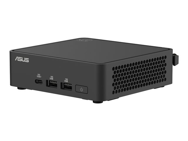 ASUS NUC 15 Pro Slim Kit RNUC15CRKC700002 - Barebone - mini PC 1 x Core 7 240H / up to 5.2 GHz - RAM 0 GB - Intel Graphics - Gigabit Ethernet, 2.5 Gigabit Ethernet, IEEE 802.11ax (Wi-Fi 6), Bluetooth 5.4, IEEE 802.11be (Wi-Fi 7) - black