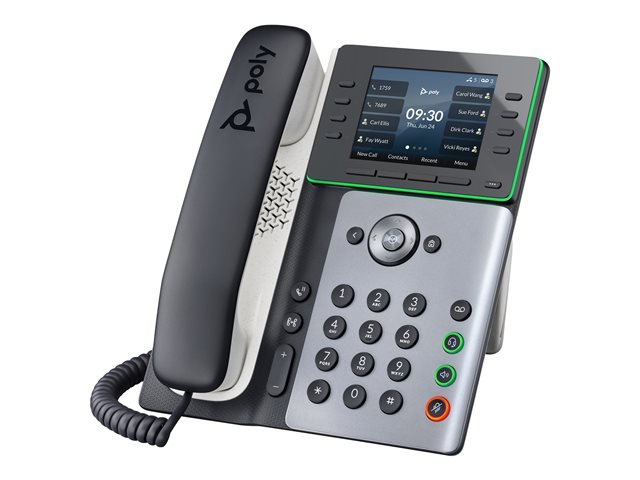 Poly Edge E320 IP Phone and PoE-enabled - Replaces Poly SKU 2200-87000-025