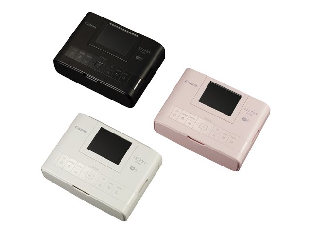 Canon SELPHY CP1300 - Printer - colour - dye sublimation - 100 x 148 mm up to 2.2 prints/min (colour) - USB, USB host, Wi-Fi - pink