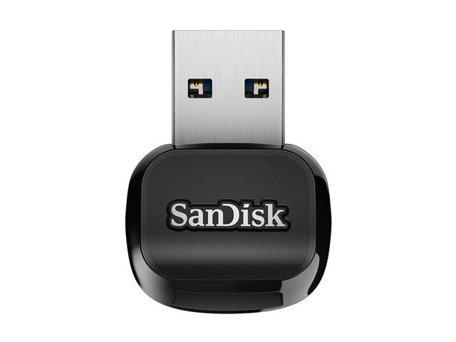 SanDisk QuickFlow - Card reader (microSD, microSDHC, microSDHC UHS-I, microSDXC, microSDXC UHS-I) - USB 3.2 Gen 1