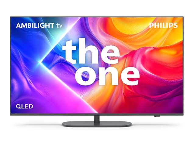 the one_43\" QD UHD | TITAN OS smart platform | 120hz | AL 3 |  P5 Perfect Picture Engine | HDMI 2.1 VRR 144HZ Free Sync Premium | Dolby Vision & Atmos | Central neck stand & swivel | HDR10+