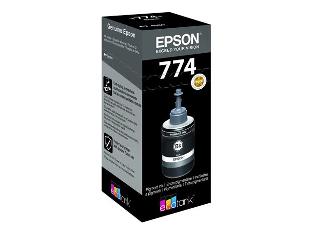 Epson T7741 - 140 ml - black - original - ink refill - for EcoTank ET-16500, ET-3600, ET-4550, ET-4550 Stickers, M200