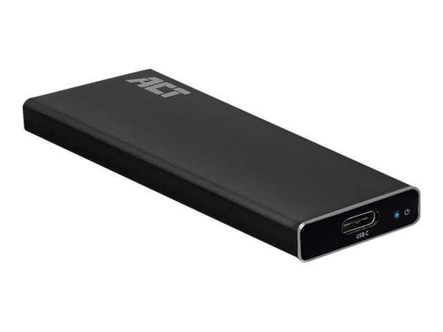 ACT AC1605 Storage enclosure   M.2   M.2 Card (PCIe NVMe u0026 SATA)   10 Gbit/s   USB 3.2 (Gen 2)   black