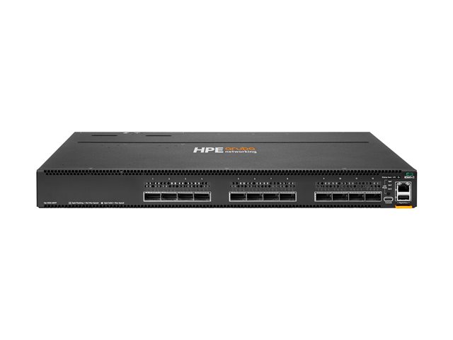 HPE Aruba CX 8360-12C V2 - Switch - L3 - Managed - 12 x 100 Gigabit QSFP28 / 40 Gigabit QSFP+ - back to front airflow - rack-mountable - AC