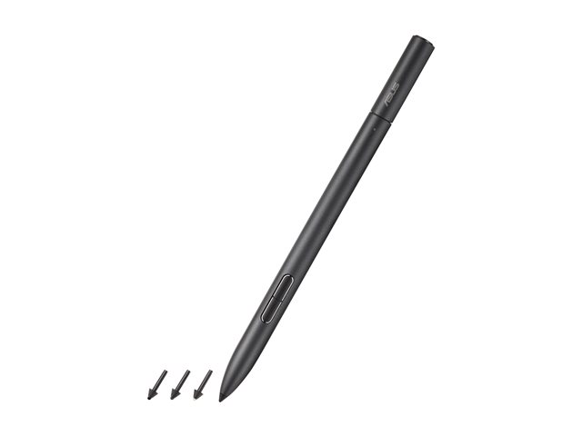 ASUS Pen 2.0 SA203H - Active stylus - 3 buttons - Bluetooth - for VivoBook S 14 Flip TN3402YA-LZ275W, ZenBook Duo UX8406MA-PZ259W
