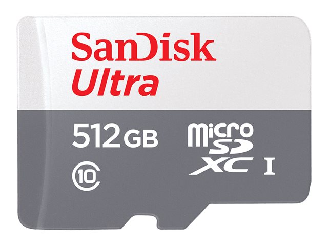 SanDisk Ultra - Flash memory card - 512 GB - Class 10 - microSDXC UHS-I