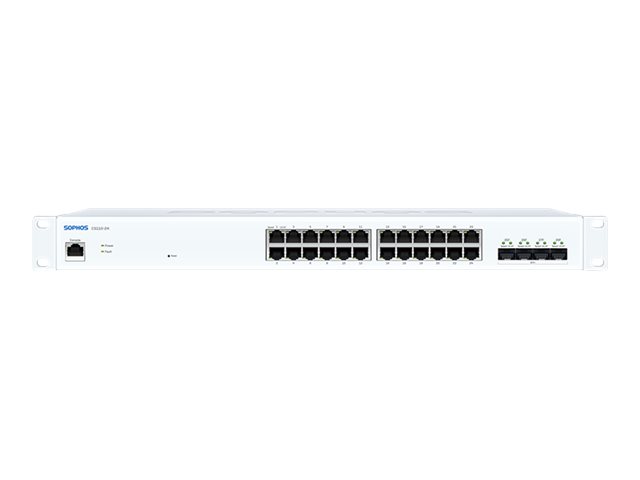 Sophos CS110-24 - Switch - Managed - 24 x 10/100/1000 + 4 x 1 Gigabit / 10 Gigabit SFP+ - rack-mountable