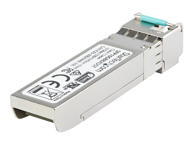 StarTech.com Dell EMC SFP-10G-BX40-D Compatible SFP+ Module, 10GBASE-BX-D, 10 Gigabit Ethernet Bi-Directional (BiDi) Fiber Single Strand SFP+, LC 40km, Mini GBIC Transceiver SFP+ Module - Lifetime Warranty (SFP10GBX40DS) - SFP+ transceiver module (equivalent to: Dell EMC SFP-10G-BX40-D) - 10 GigE - 10GBase-BX40-D - LC single-mode - up to 40 km - 1270 nm / 1330 nm