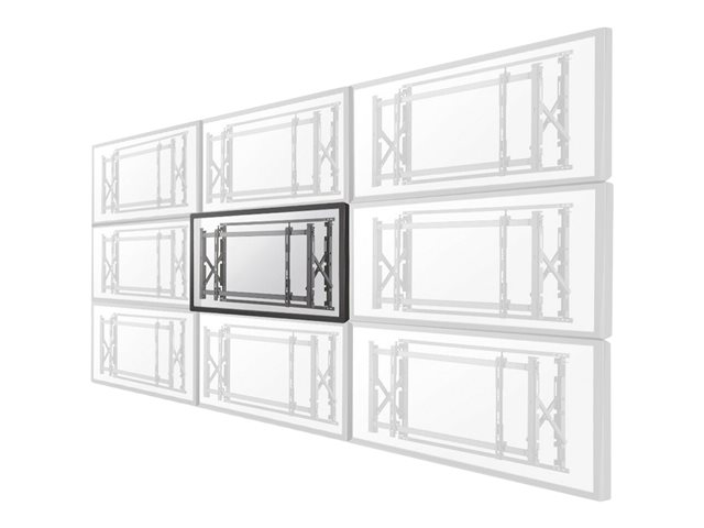 Neomounts LED-VW1750BLACK - Bracket - for LCD display - black - wall-mountable