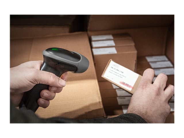 2D BARCODE SCANNER BI-DIRECTIONAL 200 SCANS/SEC 2 M USB-RJ45 CABLE WITH HOLDER