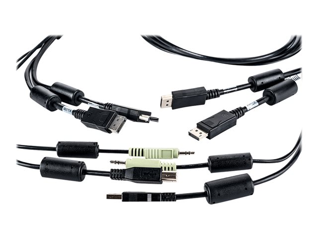 CABLE 2-DISPLAYPORT/1-USB/1-AUDIO 6FT