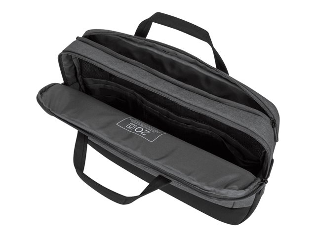 Targus Cypress Briefcase with EcoSmart - Notebook carrying case - 15.6\" - grey