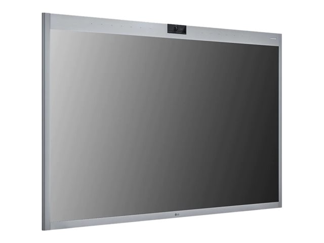 LG One:Quick Works 55CT5WJ-B - 55\" diagonale klasse led-achtergrondverlichting lcd-scherm - conferentie - met aanraakscherm (multitouch) / microfoon / camera - 4K UHD (2160p) 3840 x 2160 - zilver