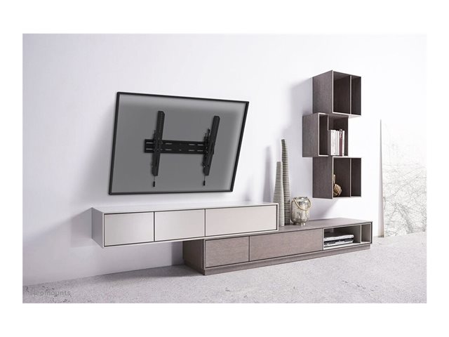 Neomounts WL35S-850BL16 - Mounting kit (wall mount) - tiltable - for TV - black - screen size: 40\"-86\"