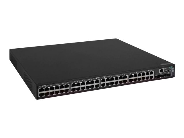 HPE FlexNetwork 5140 48G PoE+ 4SFP+ EI - Switch - L3 - smart - 48 x 10/100/1000 (PoE+) + 4 x 10 Gigabit Ethernet / 1 Gigabit Ethernet SFP+ - rack-mountable - PoE+ (370 W)