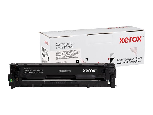 Everyday - Black - compatible - toner cartridge (alternative for: Canon CRG-116BK, Canon CRG-131BKH, HP CB540A, HP CE320A, HP CF210X) - for Canon Color imageCLASS MF624, MF628, ImageCLASS MF624, HP LaserJet Pro 200 M251, MFP M276