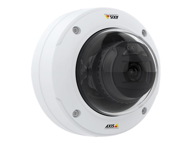 AXIS P3245-LVE Network Camera - Network surveillance camera - dome - outdoor - colour (Day&Night) - 1920 x 1080 - 1080p - auto iris - vari-focal - audio - LAN 10/100 - MJPEG, H.264, HEVC, H.265, MPEG-4 AVC - DC 12 V / PoE Plus