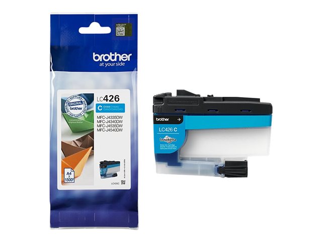 Brother LC426C - High Yield - cyan - original - ink cartridge - for Brother MFC-J4335, MFC-J4340, MFC-J4535, MFC-J4540