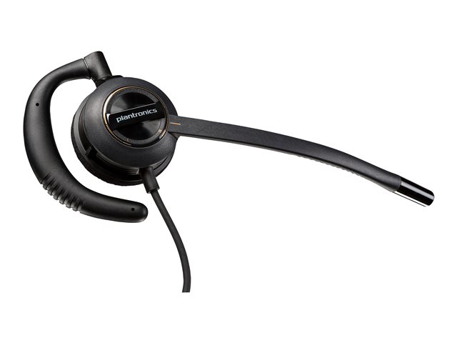 Poly EncorePro 530 Headset +Quick Disconnect EMEA - INTL English - Euro plug - Replaces Poly SKU 201500-02