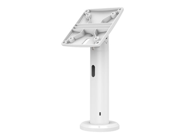 Compulocks VESA Tilting Kiosk Stand 8\" with Cable Management - Stand - for tablet - white - mounting interface: 100 x 100 mm - desktop