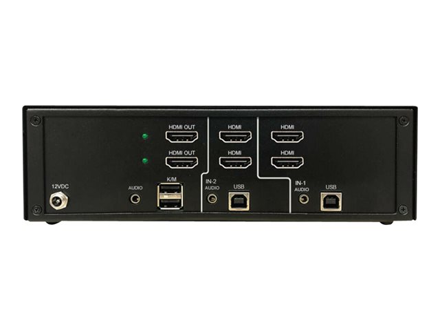 Secure KVM Switch 2-Port Dual Head HD
