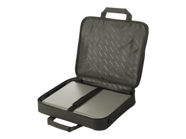 Targus Classic Clamshell - Notebook carrying case - 14\" - black, red