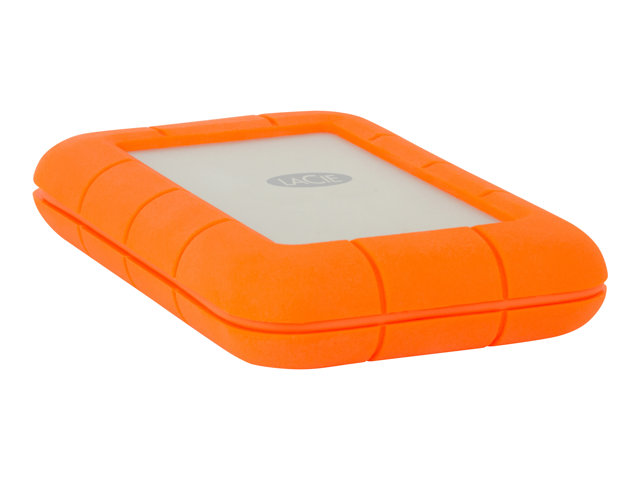 LaCie Rugged Thunderbolt - Solid state drive - 500 GB - external (portable) - 2.5\" - USB 3.0 / Thunderbolt - 256-bit AES