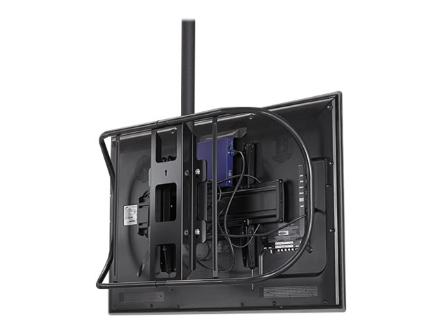 Chief FUSION Universal Single LCM - Mounting component (back cover) - for LCD display - polyester, steel - black - screen size: 42\"-60\"