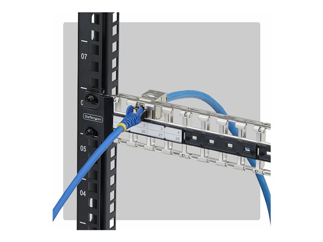 48 Port 1U Blank Keystone Patch Panel