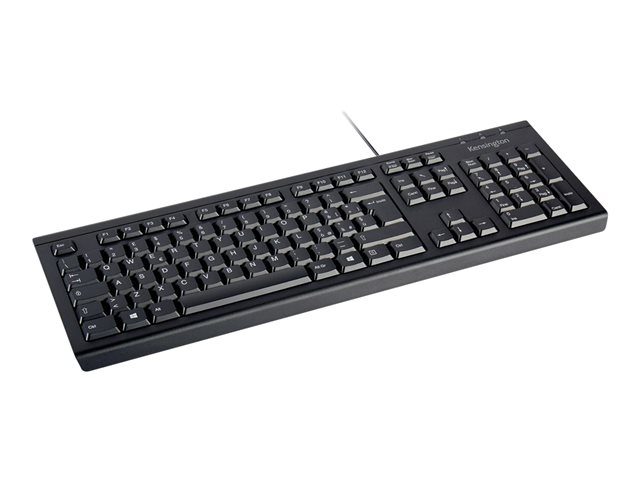 Kensington ValuKeyboard - Keyboard - USB - Italian - black