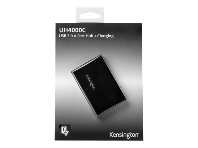 Kensington UH4000C - Hub - 4 x SuperSpeed USB 3.0 - desktop