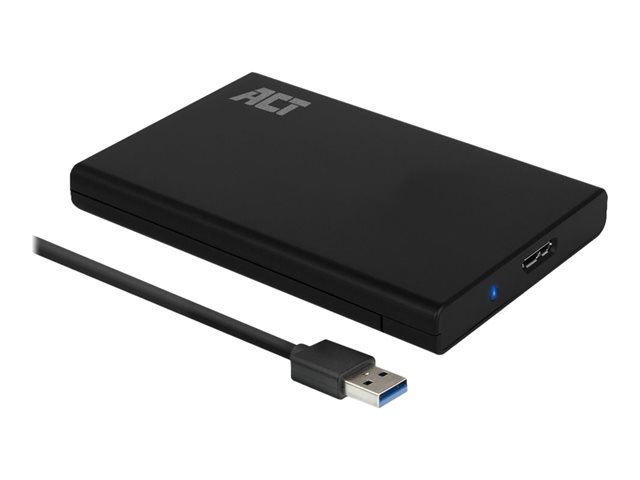 Storage enclosure - 2.5\" - SATA 6Gb/s - USB 3.2 (Gen 1) - zwart