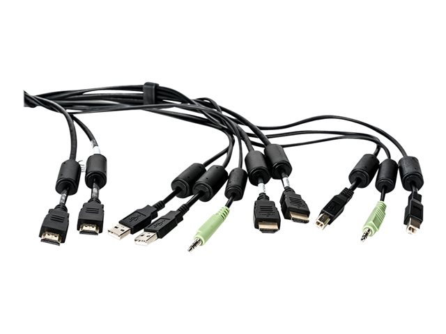 CABLE 2-HDMI/2-USB/1-AUDIO 6FT (SC945H)