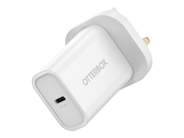 OtterBox Standard UK Wall Charger 30W - 1X USB-C 30W USB-PD White - ProPack