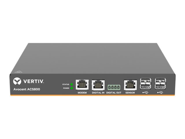 4-Port ACS800 Serial Console with analog