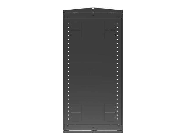 Rack 48U 2265mm (96.16)H x 600mm (23.62)W x 1215mm (47.83)D with Perf. Front Door Perf. Split Rear Doors Black gray shock packaging