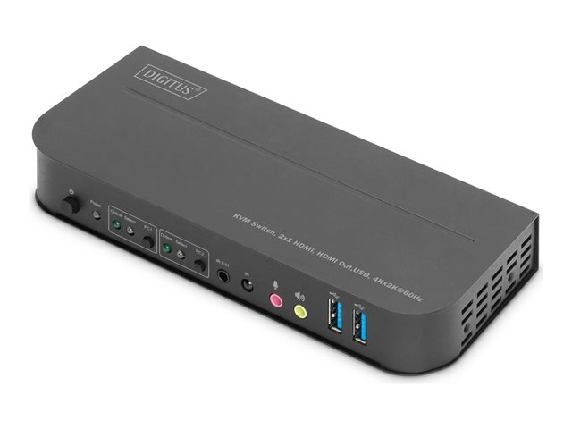 KVM Switch 2x1 HDMI HDMI Out USB 4Kx2K