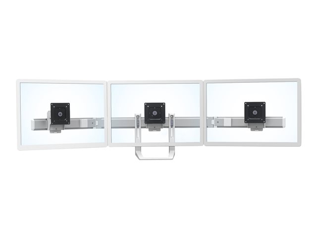 Ergotron HX - Mounting component (handle, 3 pivots, triple hinged bow) - for 3 LCD displays - white - screen size: up to 24\" - arm mountable - for P/N: 45-475-216