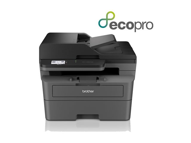 Brother MFC-L2860DWE - Multifunction printer - B/W - laser - A4/Legal (media) - up to 34 ppm (copying) - up to 34 ppm (printing) - 250 sheets - 33.6 Kbps - USB 2.0, LAN, Wi-Fi(n)