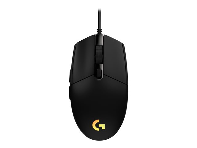 Logitech Gaming Mouse G203 LIGHTSYNC - Mouse - optical - 6 buttons - wired - USB - black