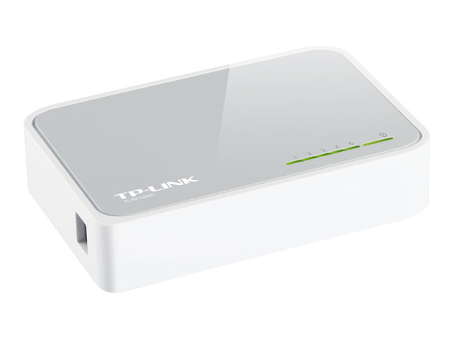 TP-Link TL-SF1005D 5-Port 10/100Mbps Desktop Switch - Switch - 5 x 10/100 - desktop