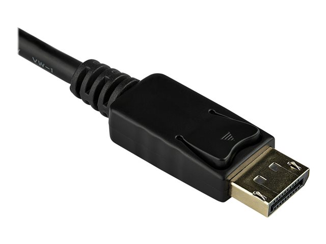 StarTech.com DisplayPort To VGA Video Adapter Converter - Active - 1080p - DP to VGA Converter (DP2VGA2) - Display adapter - DisplayPort (M) to HD-15 (VGA) (F) - 27.94 cm - latched - black - for P/N: DK30C2DAGPD, MST14DP123DP, TB32DP14, TB3CDK2DP, TB3CDK2DPUE, TB3DK2DPM2, TB3DKM2DPL