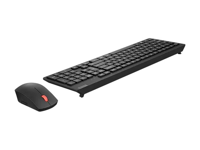 Lenovo Essential Wireless Combo Gen 2 - Keyboard and mouse set - wireless - 2.4 GHz - German - black