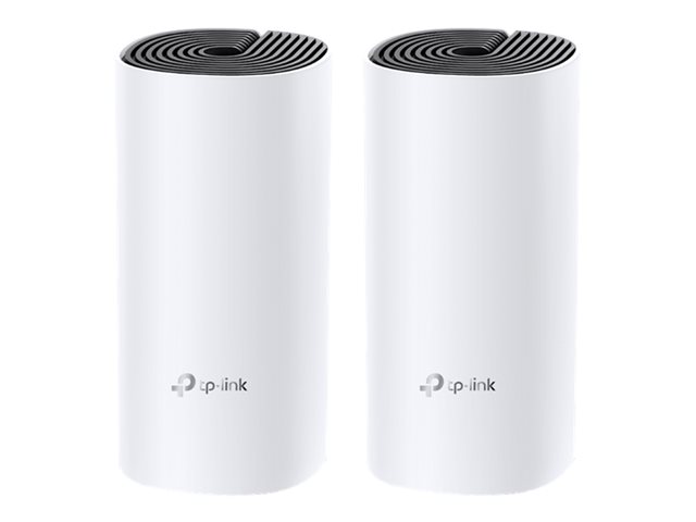 TP-Link DECO M4 - V2 - - Wi-Fi system - (2 routers) - up to 3,800 sq.ft - mesh - 1GbE - Wi-Fi 5 - Dual Band