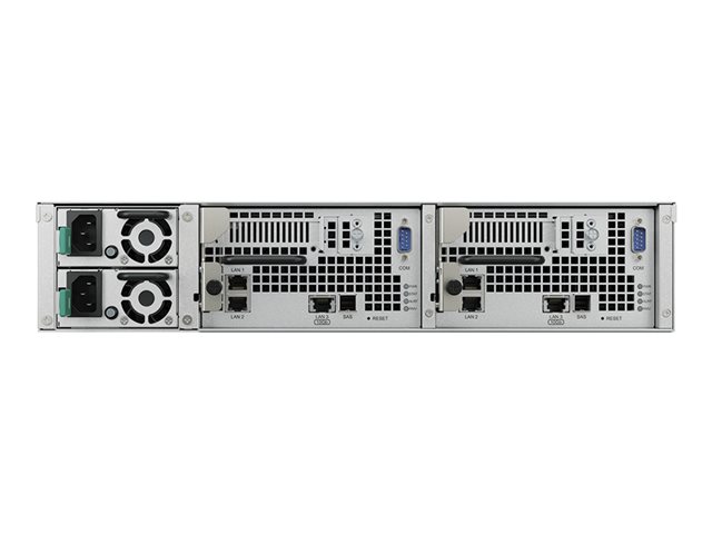 12-bay Dual Controller Active-Active iSCSI FC SAN (up to 36-bay) Intel Xeon D-1541 8-core 8GB RAM (up to 64GB) 10GbE Base T per controller SAS compatible only