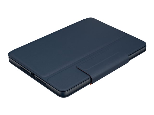Logitech Rugged Combo 3 For Education - Keyboard and folio case - Apple Smart connector - QWERTZ - Swiss - K-12 education - for Apple 10.2-inch iPad (7th generation, 8th generation, 9th generation)