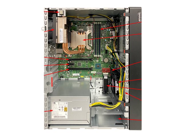 Lenovo ThinkSystem ST50 V2 7D8J - Server - tower 5U - 1-way - 1 x Xeon E-2356G / up to 5 GHz - RAM 16 GB - SSD 480 GB - UHD Graphics P750 - Gigabit Ethernet - no OS - monitor: none