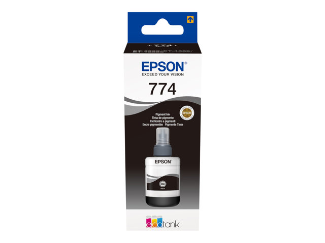Epson T7741 - 140 ml - black - original - ink refill - for EcoTank ET-16500, ET-3600, ET-4550, ET-4550 Stickers, M200